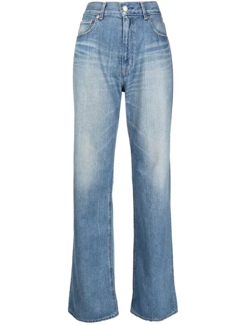 Tu es mon Tresor The Tanzanite straight-leg jeans