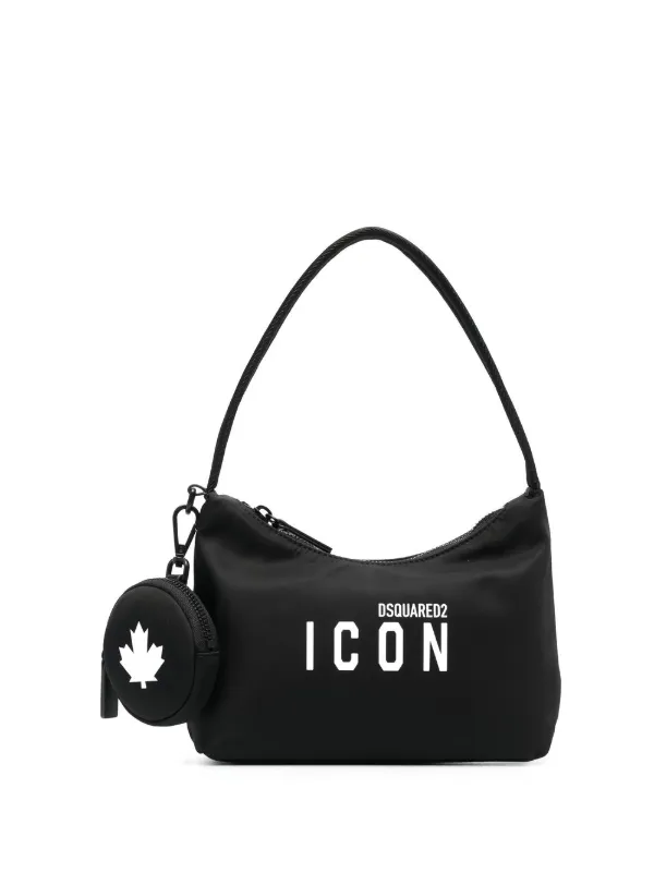 logo-print sing bag