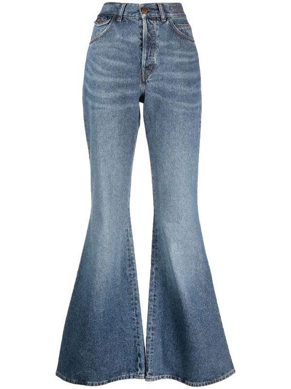 Balenciaga Flared Denim Jeans - Farfetch