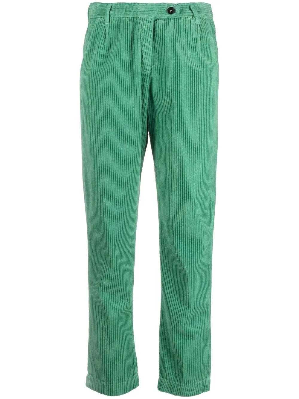 

Massimo Alba pantalones de pana rectos - Verde