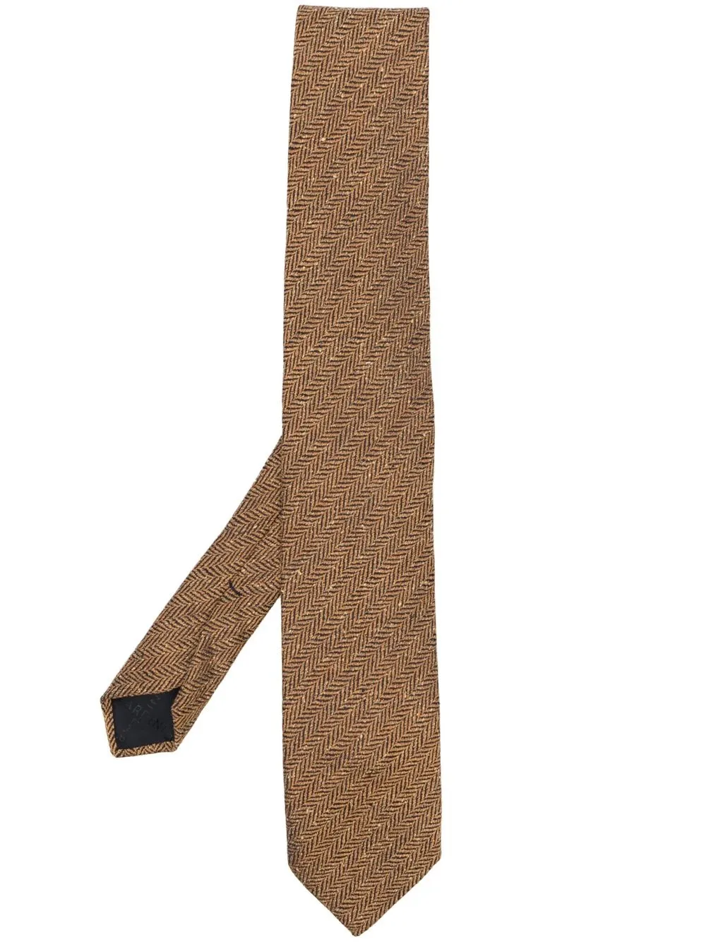 

Lardini patterned-jacquard silk tie - Brown