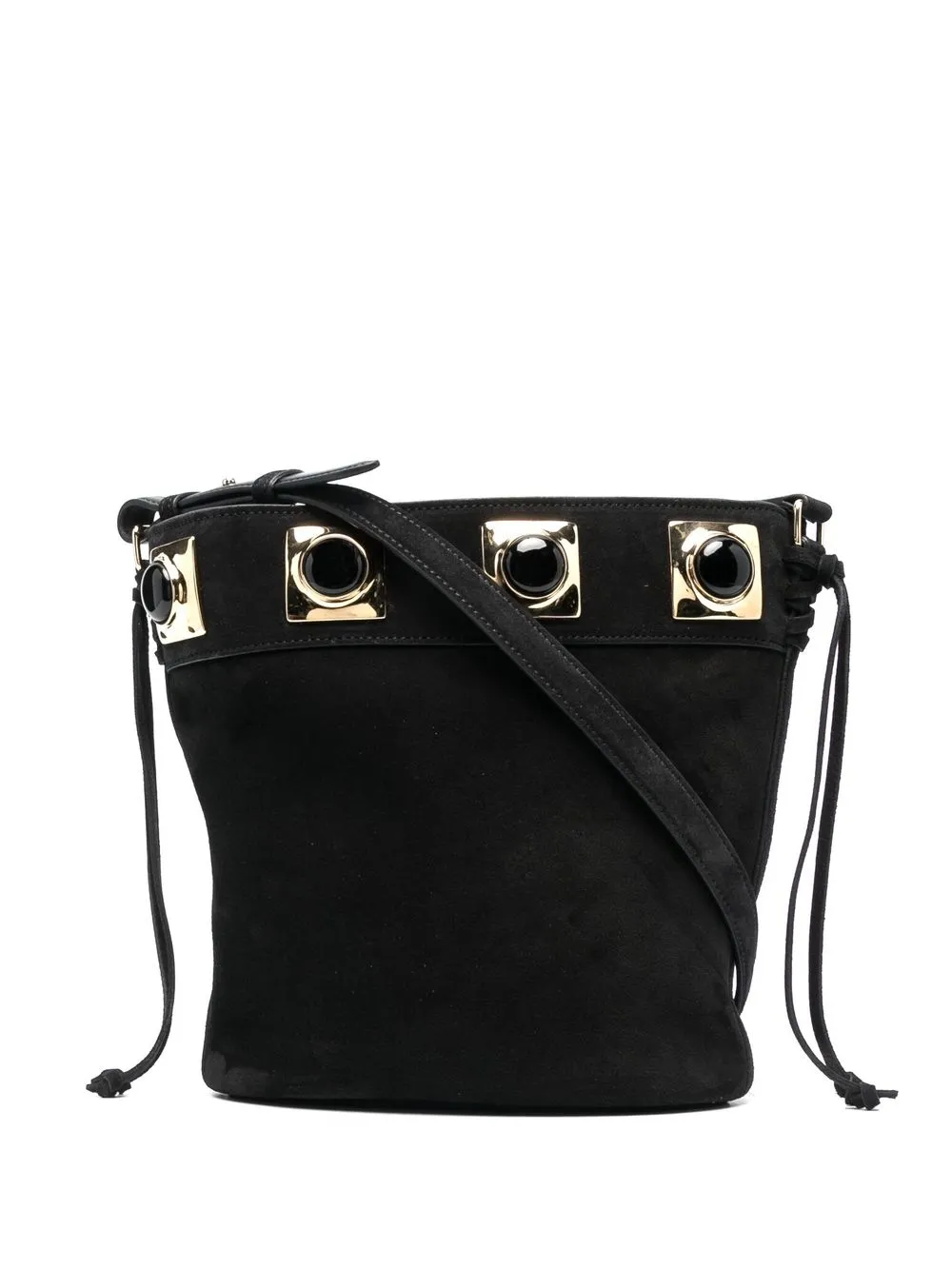 

ETRO bolsa bucket Crown Me pequeña - Negro