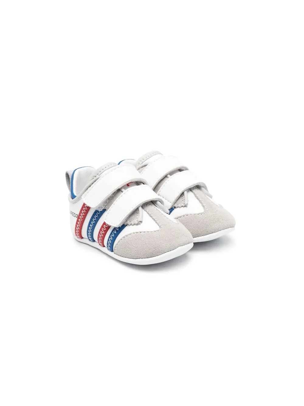 

Dsquared2 Kids tenis con cierre autoadherente - Blanco