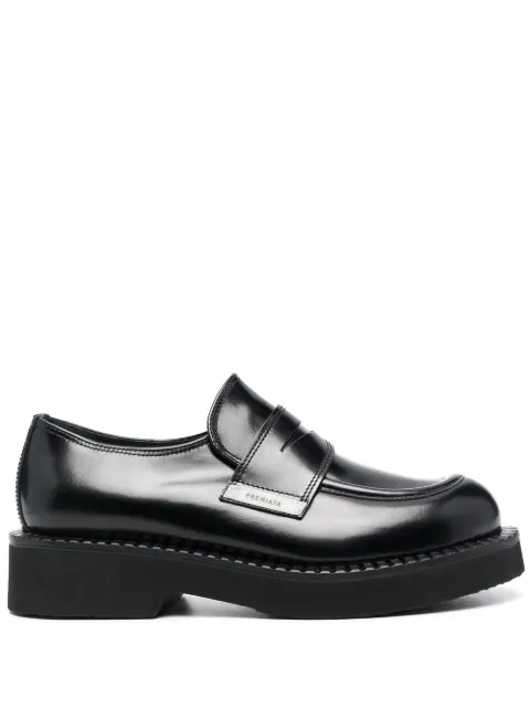 Premiata chunky leather lug loafers