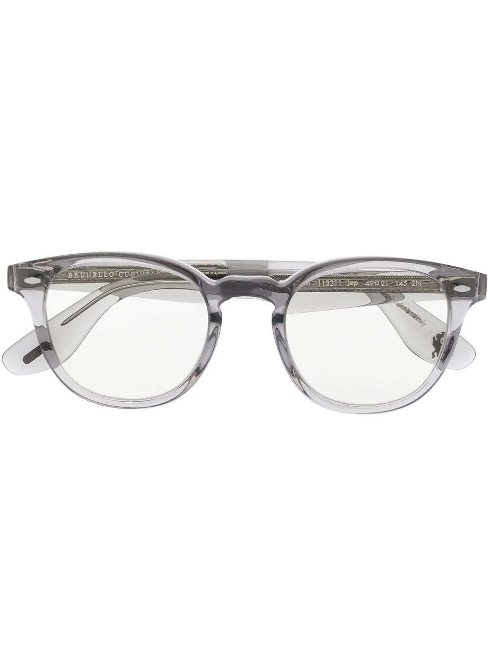 

Oliver Peoples lentes con clip para lentes de sol - Gris