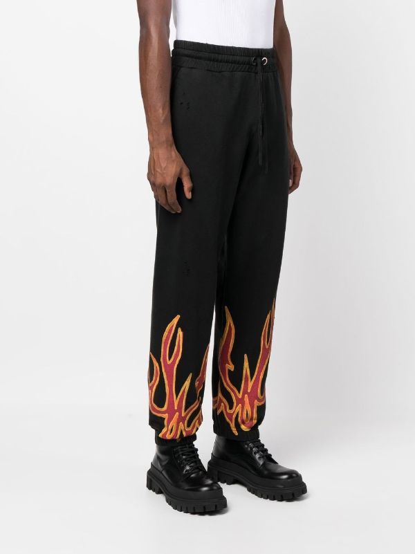 [新品]Palm Angels Flame Print Track Pants