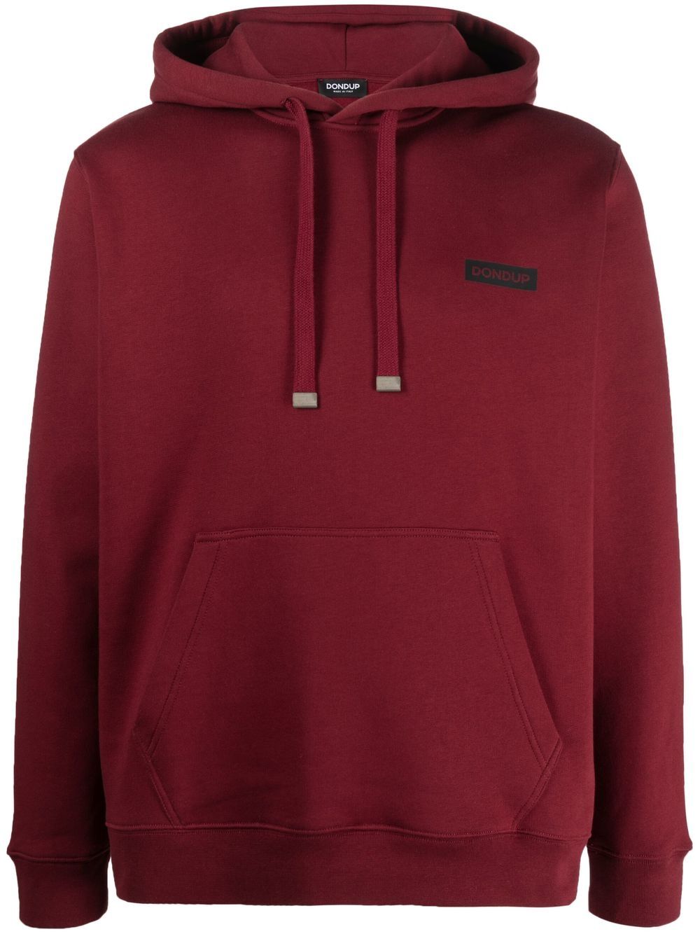 DONDUP logo-print Cotton Hoodie - Farfetch