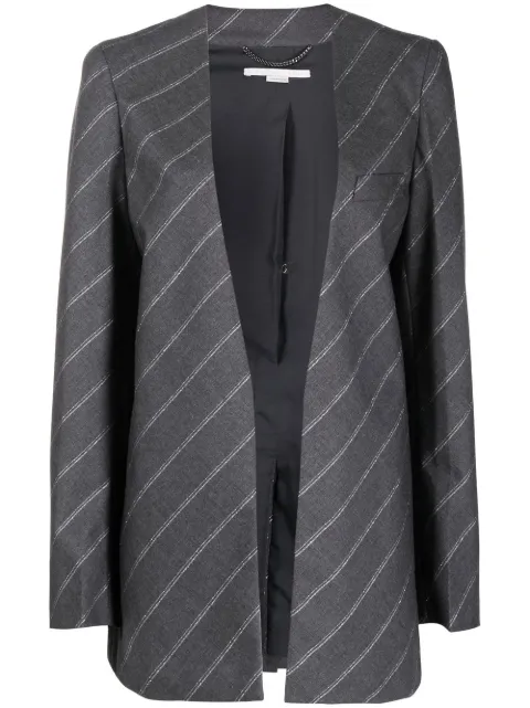 Stella McCartney logo-print blazer