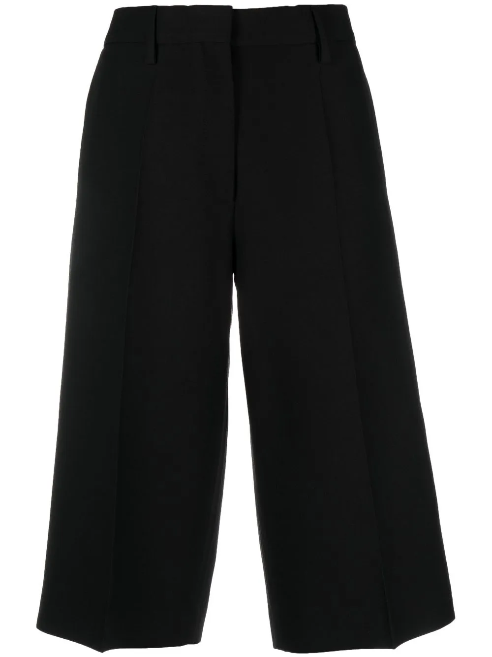 

Valentino Pre-Owned culottes con tiro alto 2000 - Negro