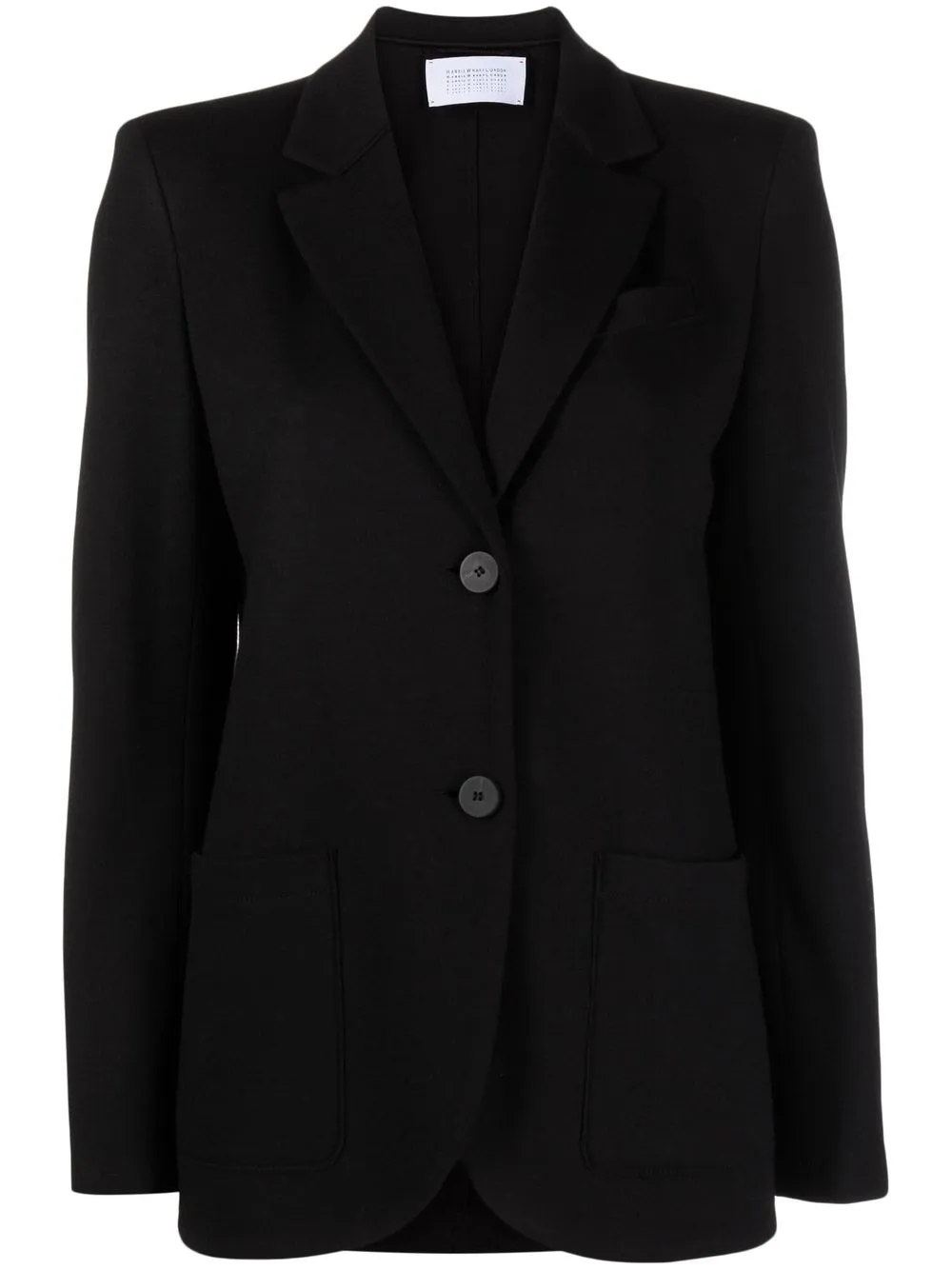 

Harris Wharf London blazer con botones - Negro