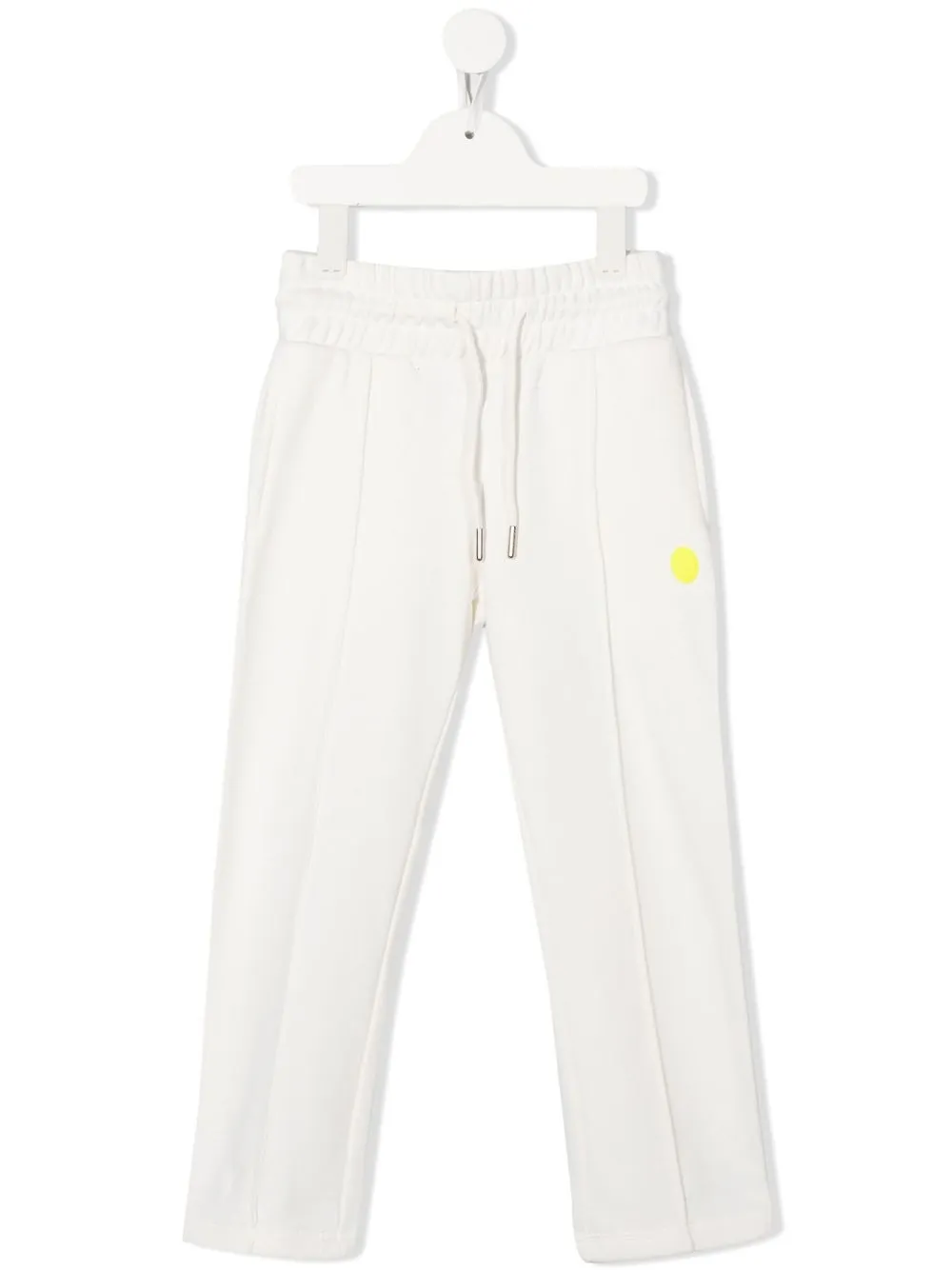 

TRUSSARDI JUNIOR pants con parche del logo - Blanco