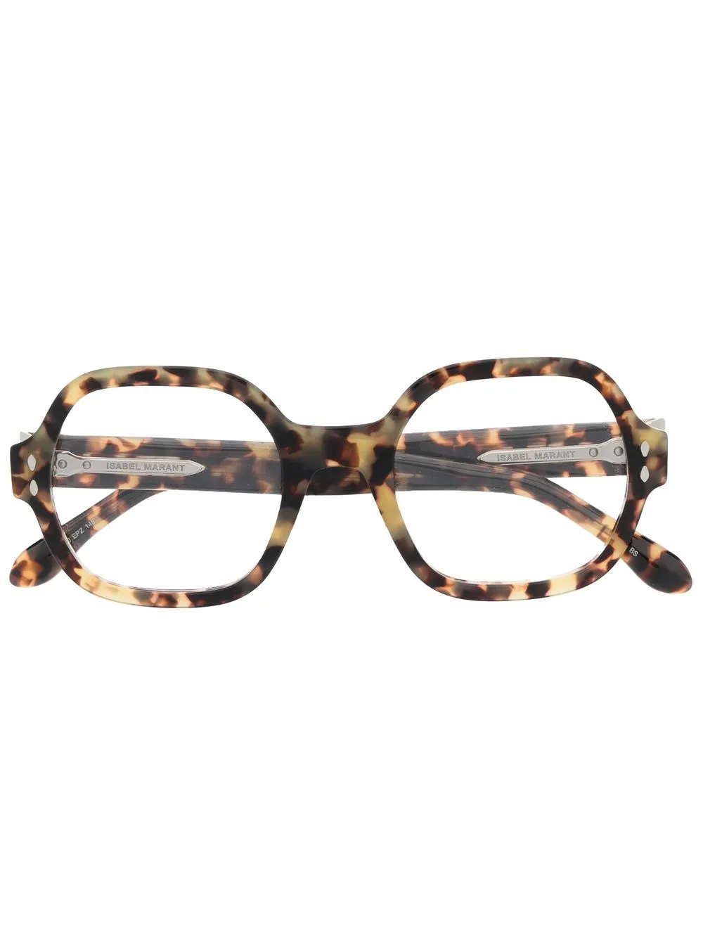 

Isabel Marant Eyewear lentes con armazón oversize estilo carey - Marrón