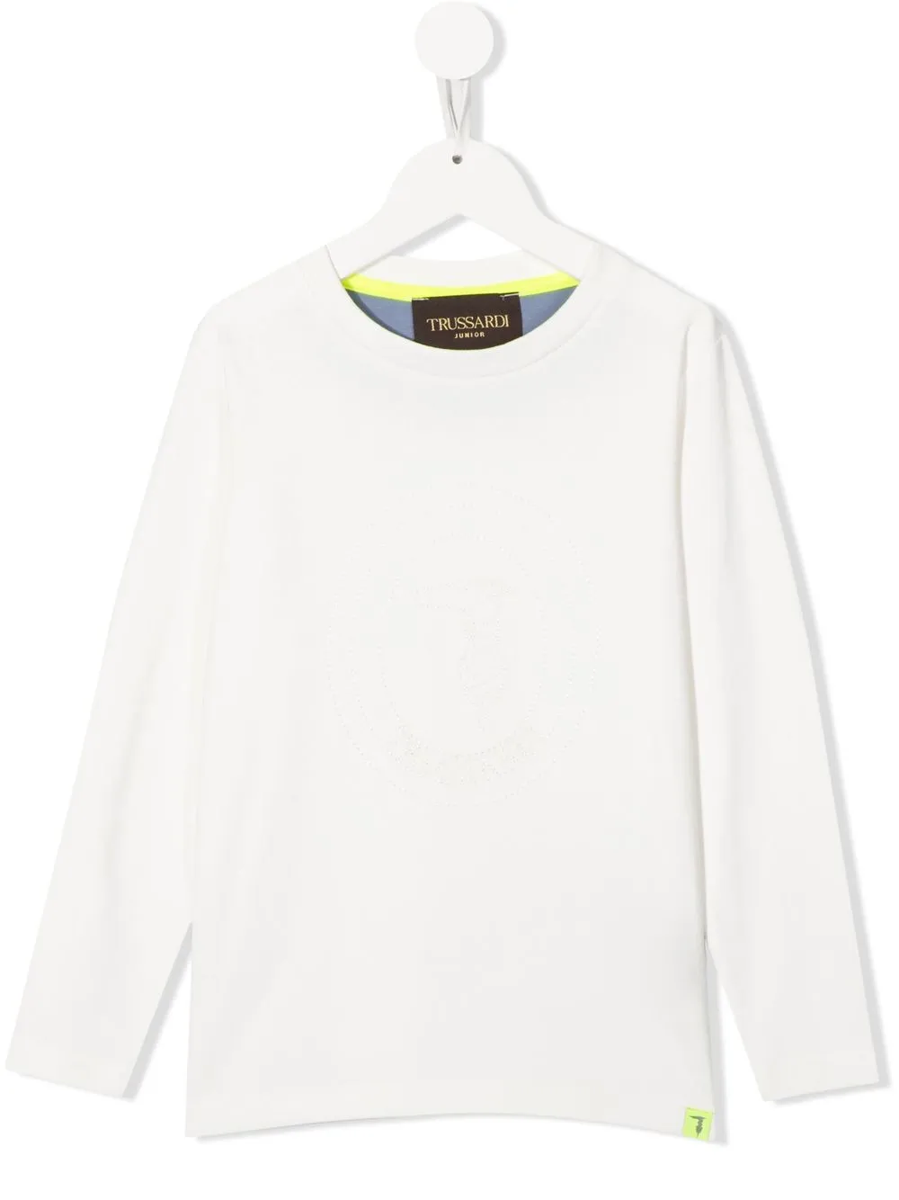 

TRUSSARDI JUNIOR round-neck jumper - White