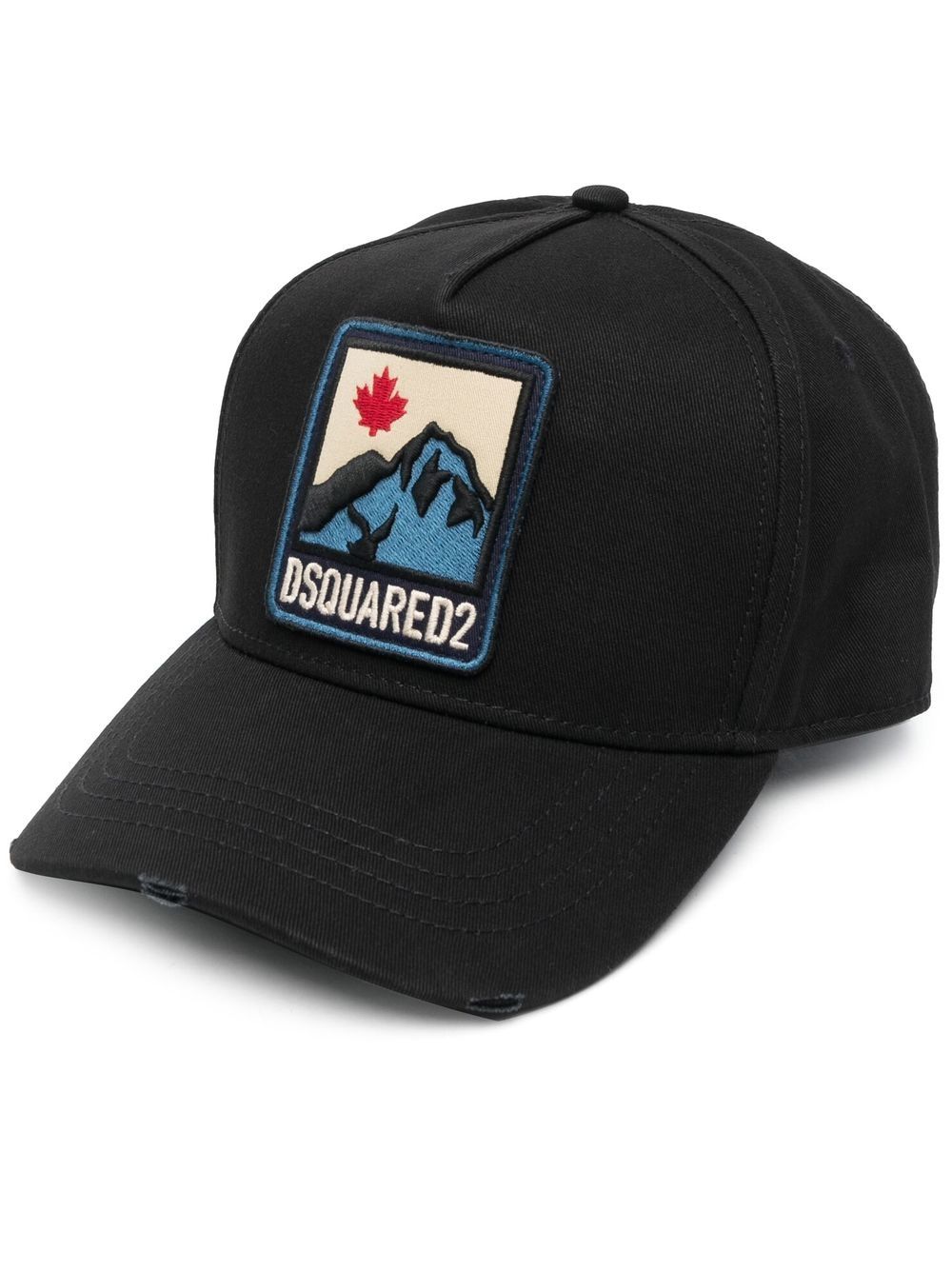 

Dsquared2 gorra con parche del logo - Negro