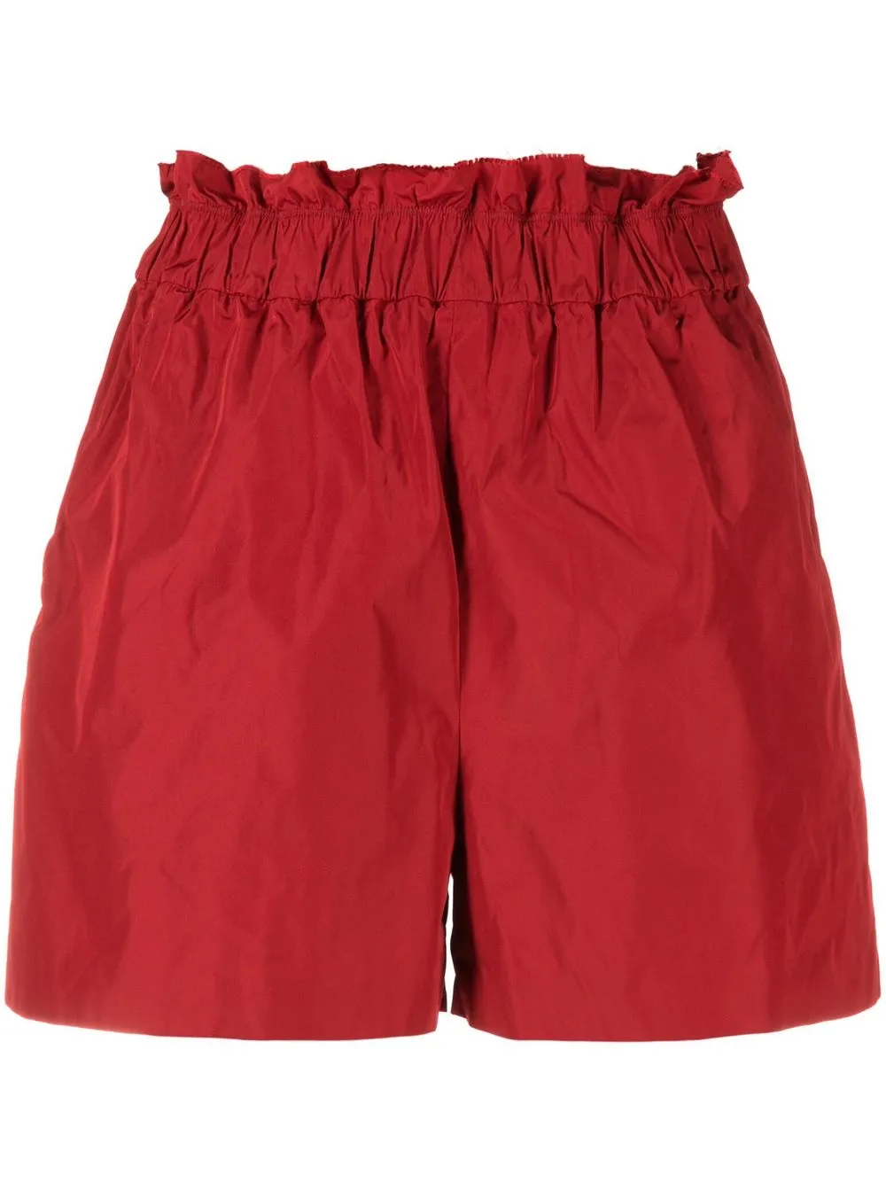 

RED Valentino elasticated waist flared shorts