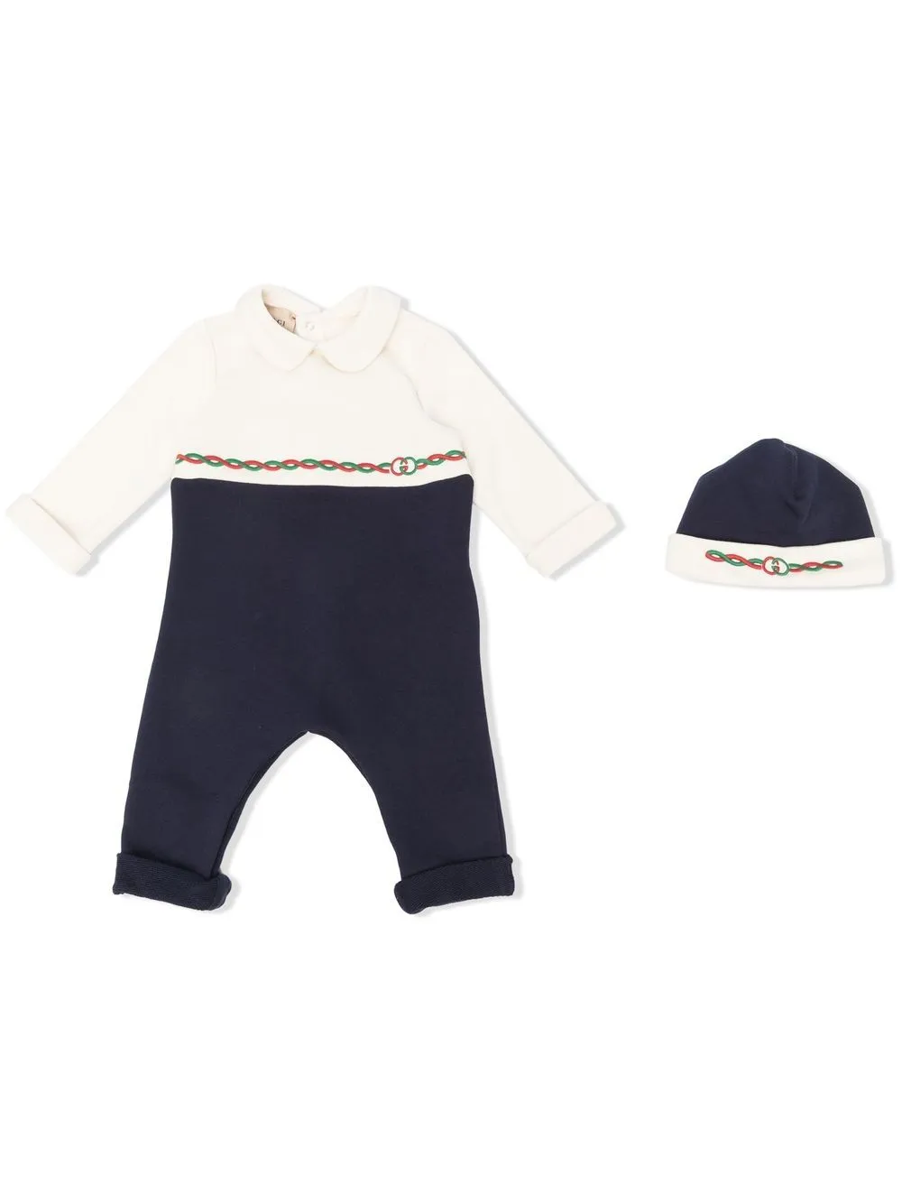 Image 1 of Gucci Kids conjunto de regalo con motivo Interlocking G