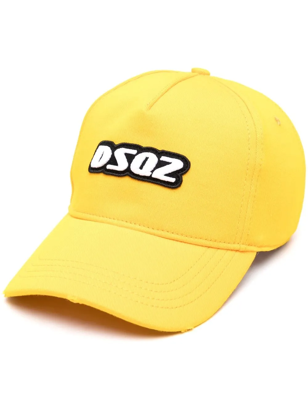 

Dsquared2 embroidered-logo baseball cap - Yellow