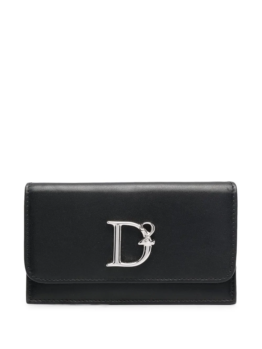 

Dsquared2 cartera con placa del logo - Negro