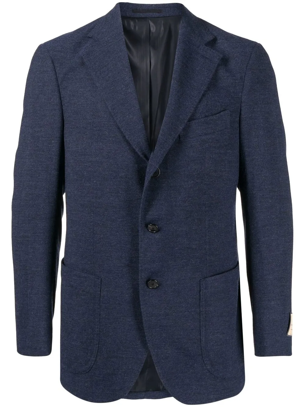 

Man On The Boon. blazer de vestir con botones - Azul