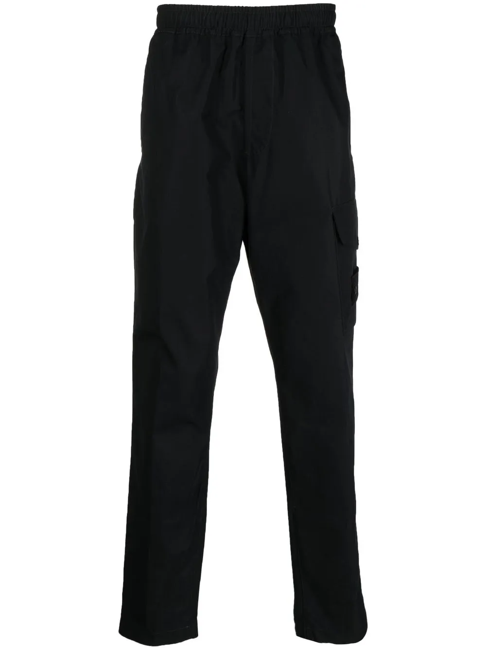 

Stone Island pantalones cargo con parche de brújula - Negro