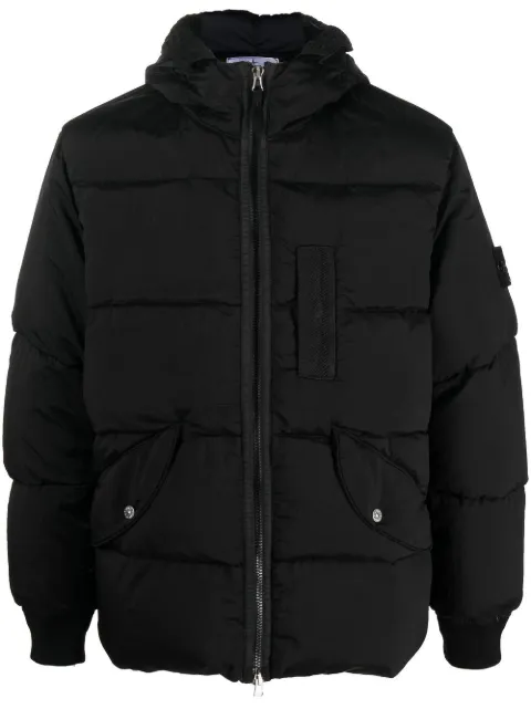 Stone Island padded down-feather jacket
