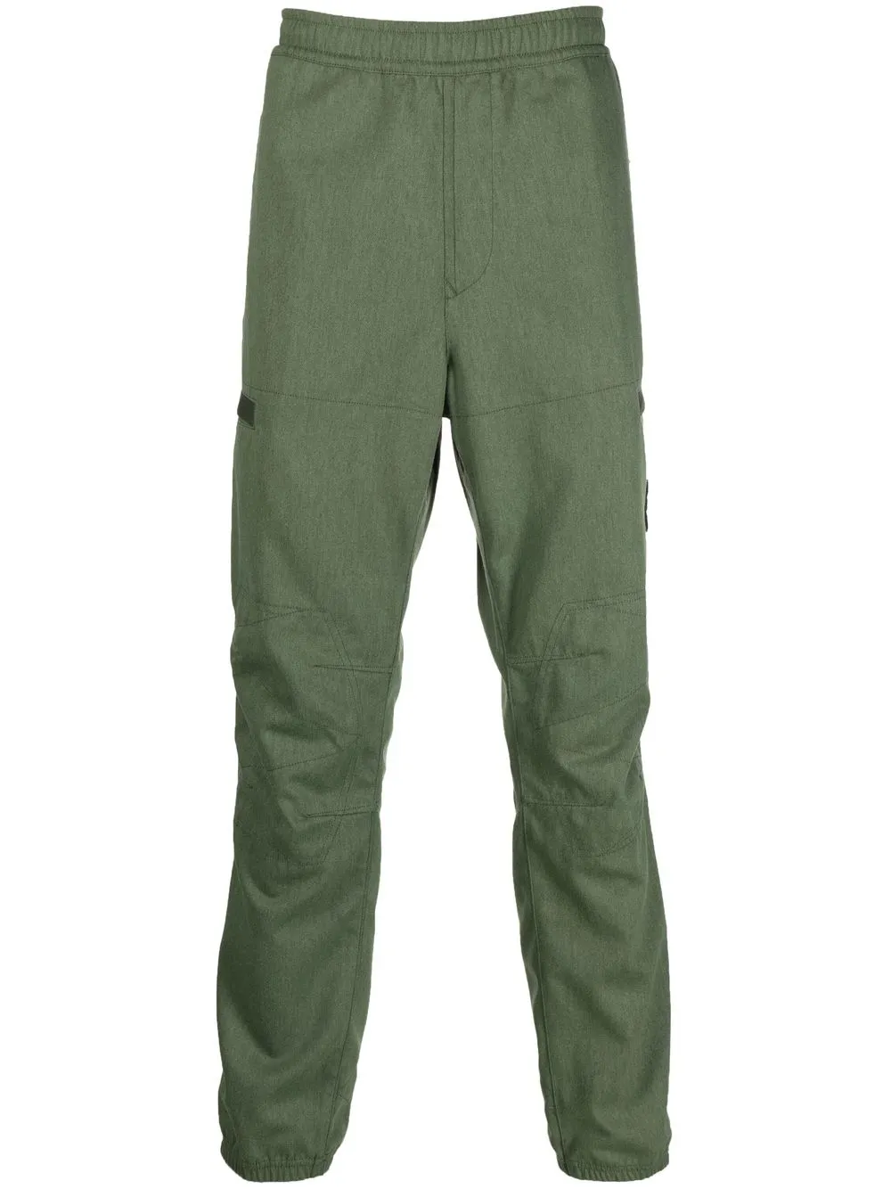 

Stone Island pantalones tapered con parche del logo - Verde