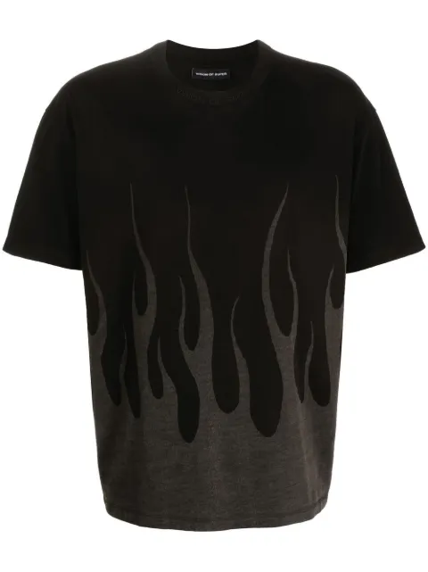 Vision Of Super flame-print T-shirt