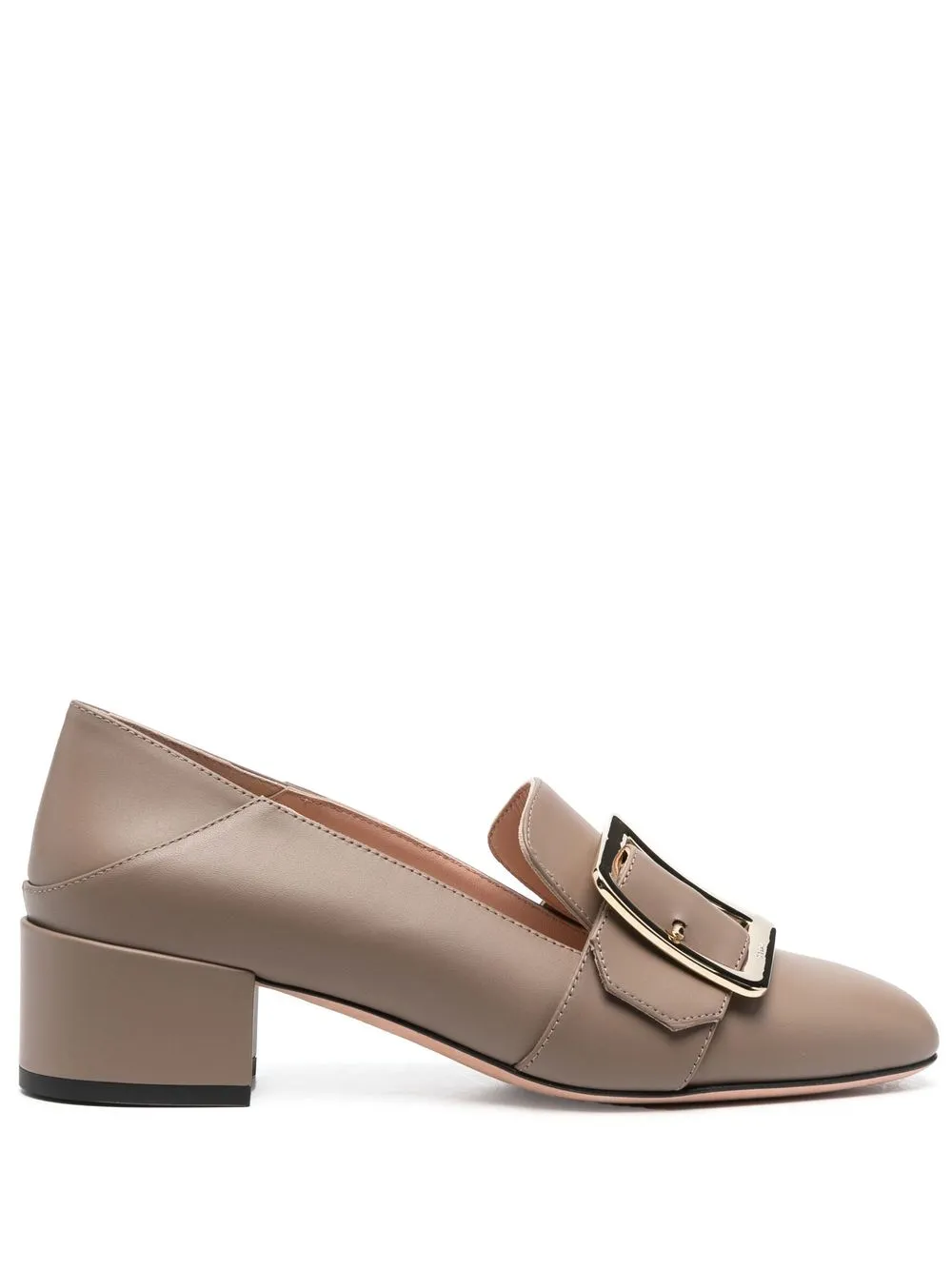 

Bally buckled leather pumps - Neutrals