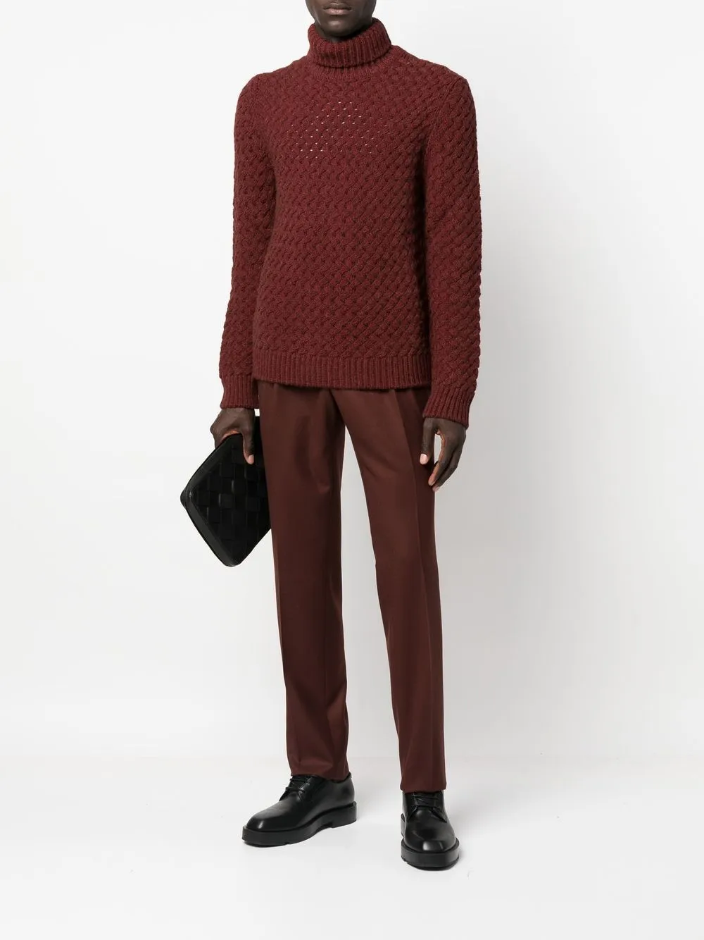 Lardini pull en maille épaisse à col roulé | Pulls | Image 2