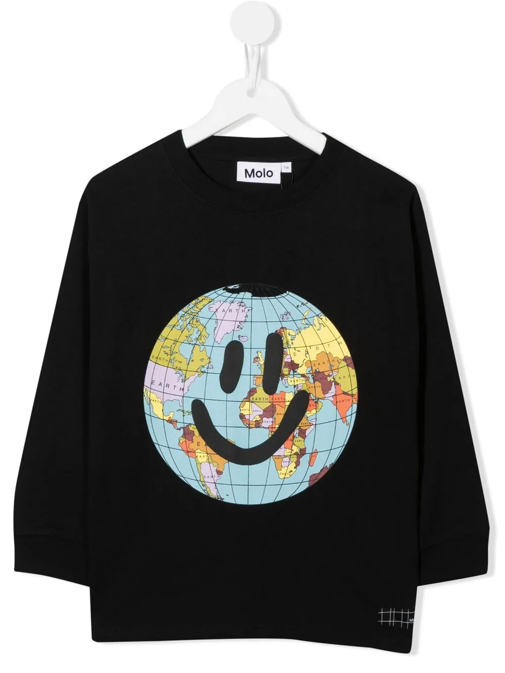 

Molo sudadera con estampado gráfico - Negro