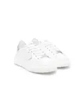 Philippe Model Kids low-top leather sneakers - White