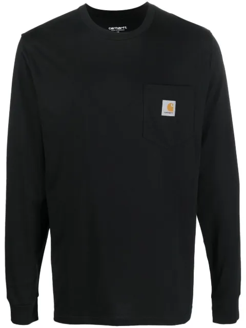 Carhartt WIP playera con parche del logo en el pecho