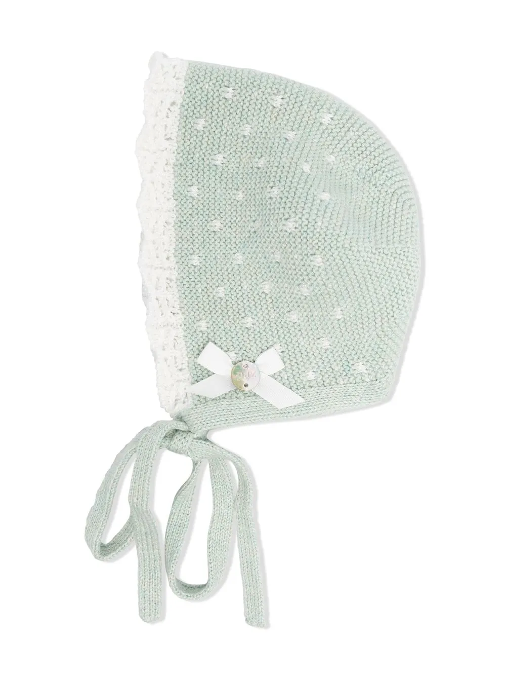 

Paz Rodriguez polka dot-embroidered beanie - Green