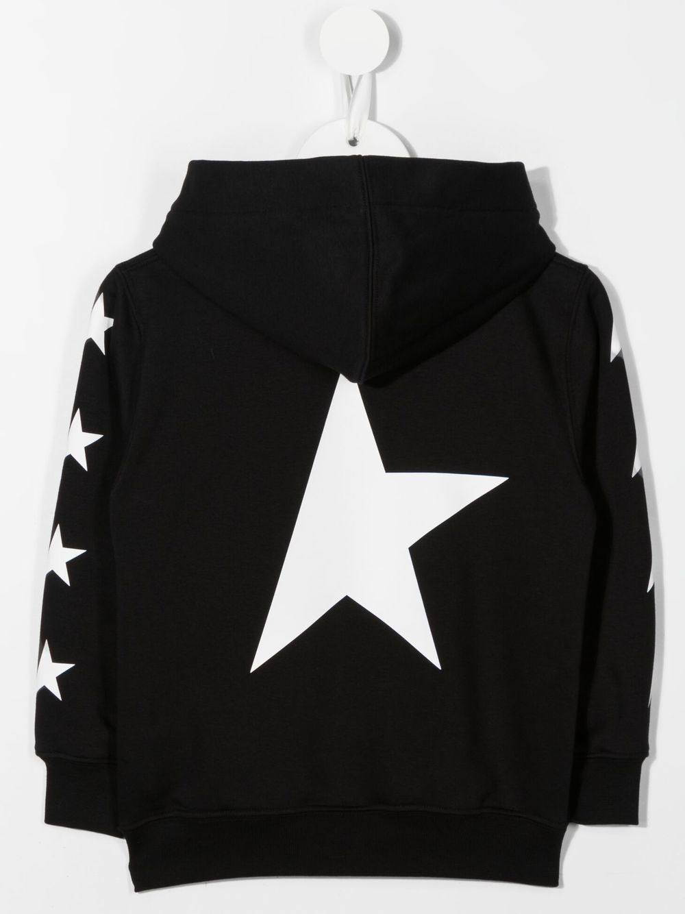 Golden Goose Kids Hoodie met sterrenprint - Zwart