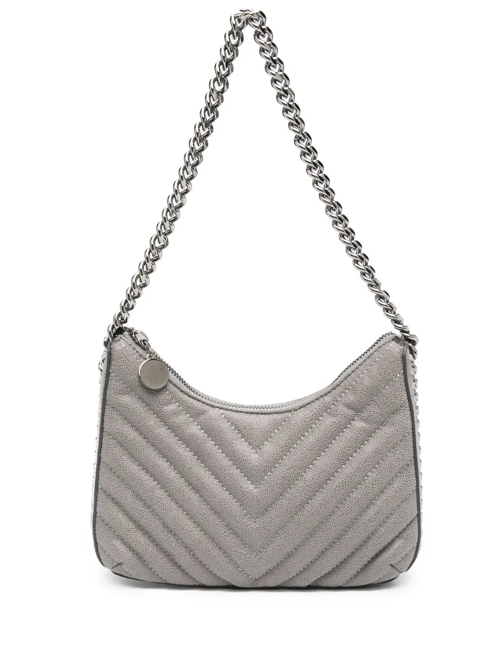 

Stella McCartney bolsa de hombro Falabella capitonada - Gris