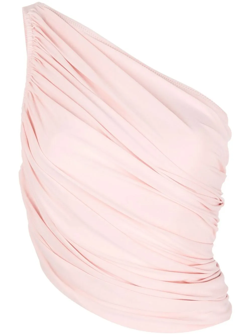 

Norma Kamali Diana one-shoulder top - Pink