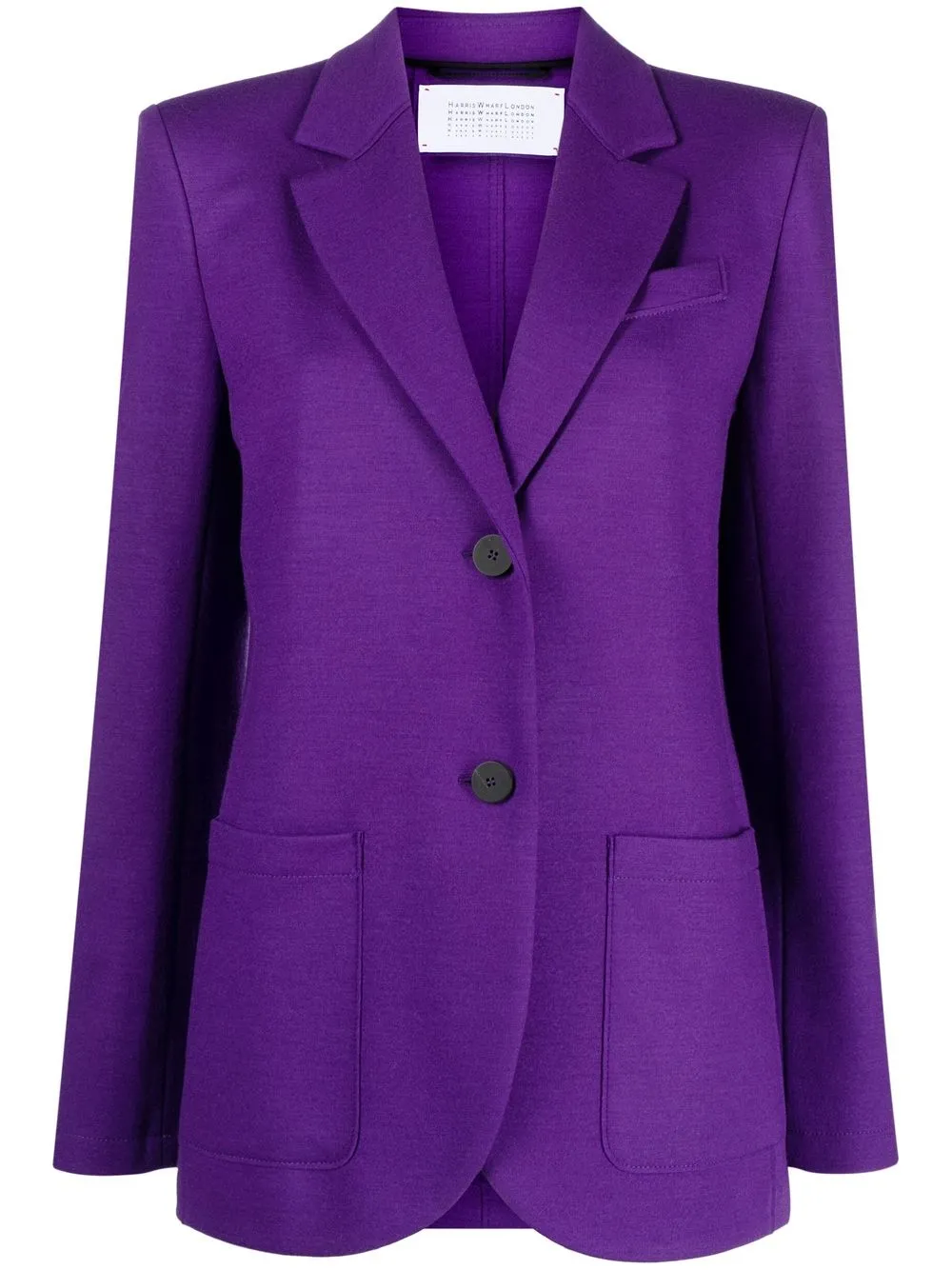 

Harris Wharf London blazer con botones - Morado