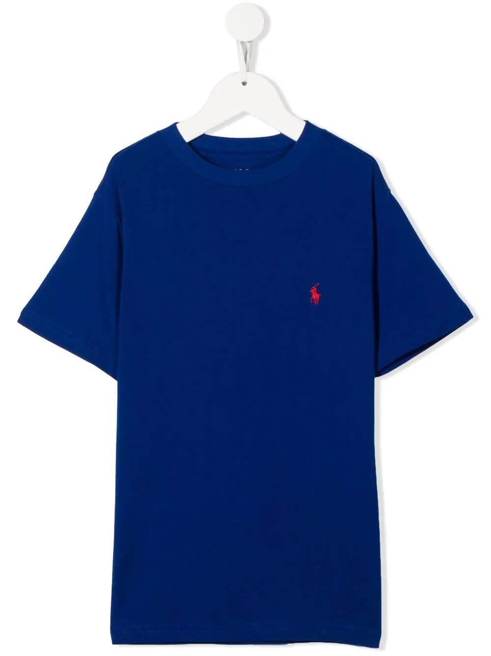 

Ralph Lauren Kids playera con logo bordado - Azul