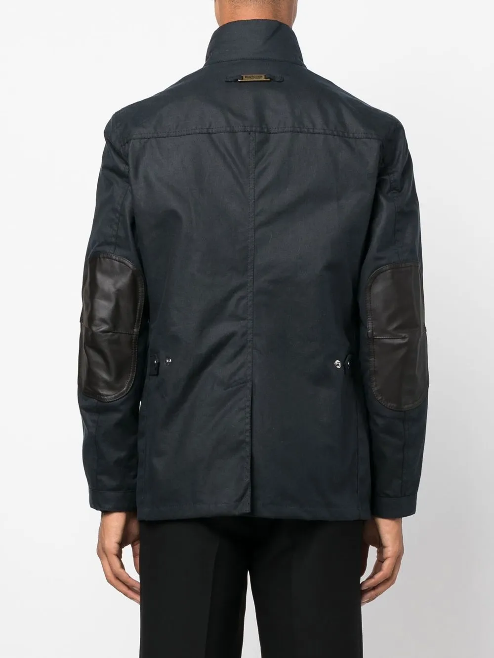 single breasted fitted jacket