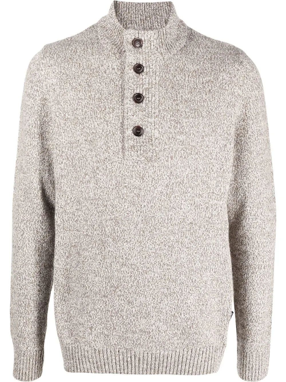 

Barbour Sid pullover half-zip jumper - Neutrals