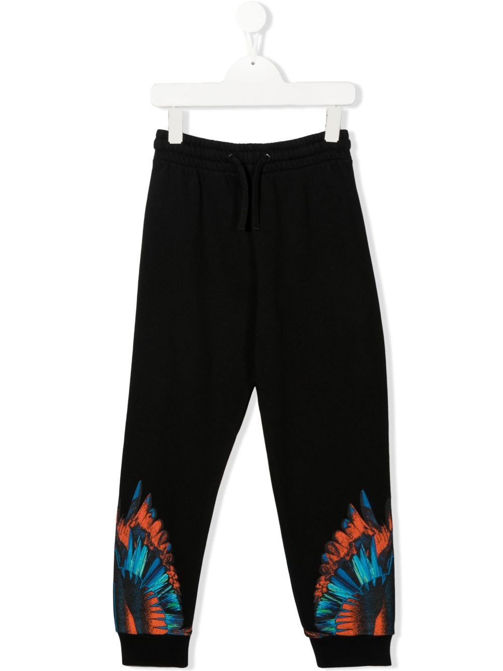 Marcelo Burlon County Of Milan Kids Wings-print track pants - Black