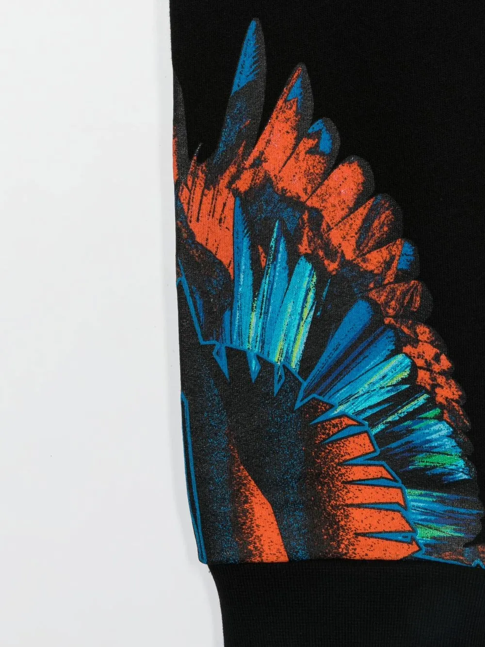 Wings-Print Track Pants