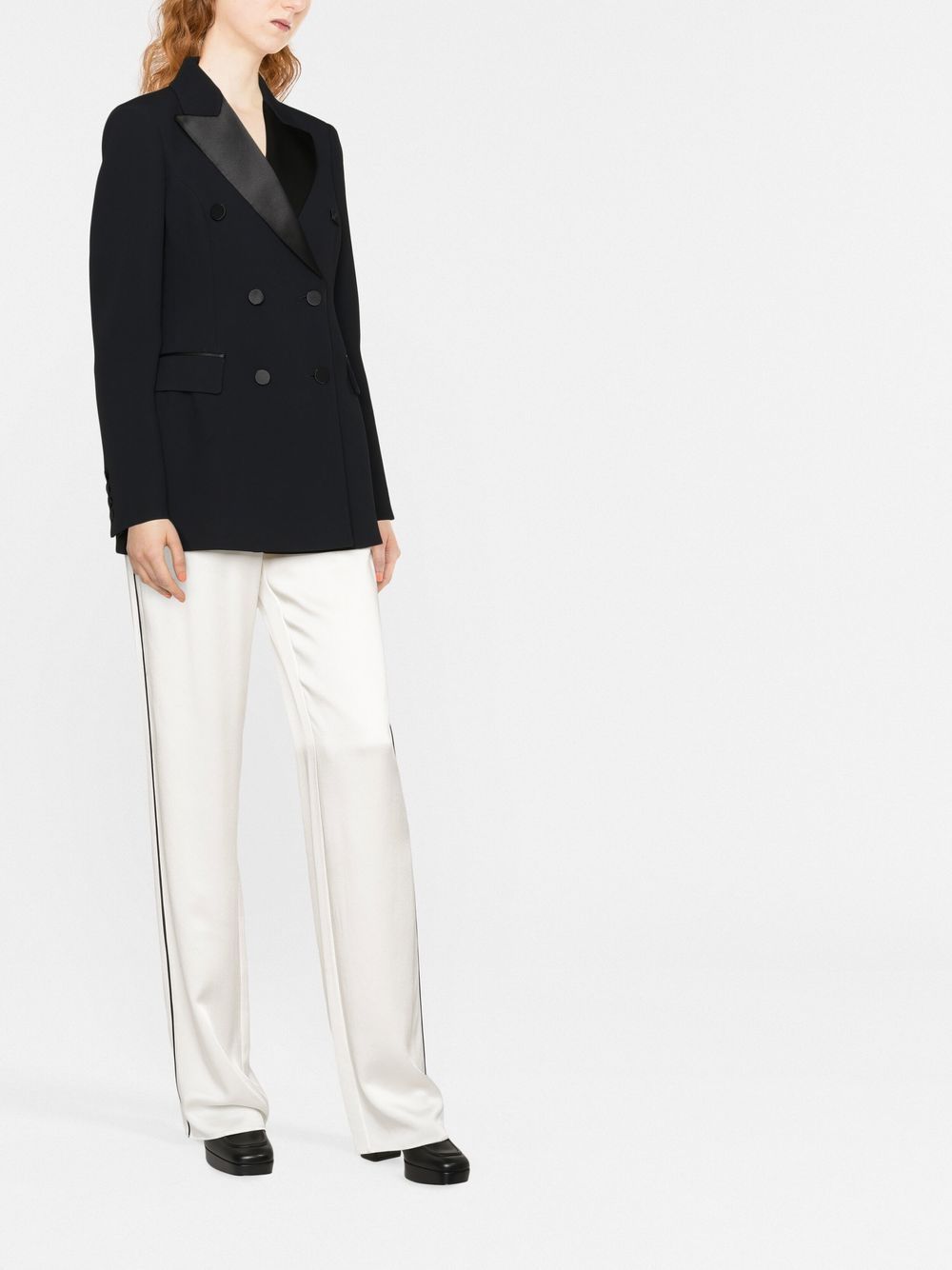 Ermanno Scervino Blazer met dubbele rij knopen - Zwart