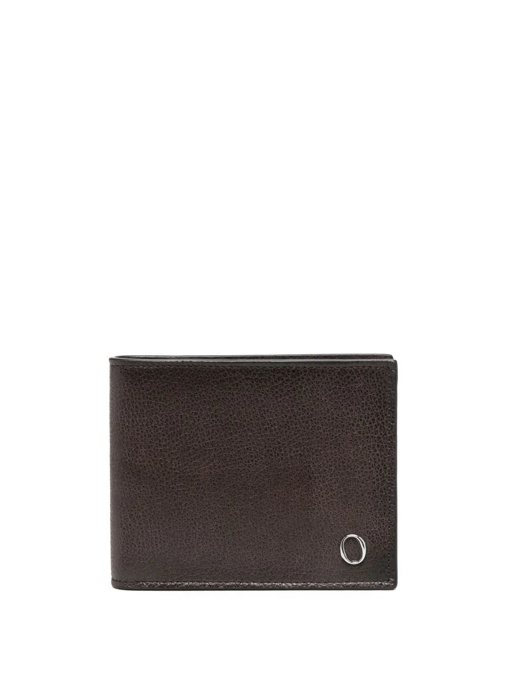 

Orciani logo-plaque bi-fold wallet - Brown
