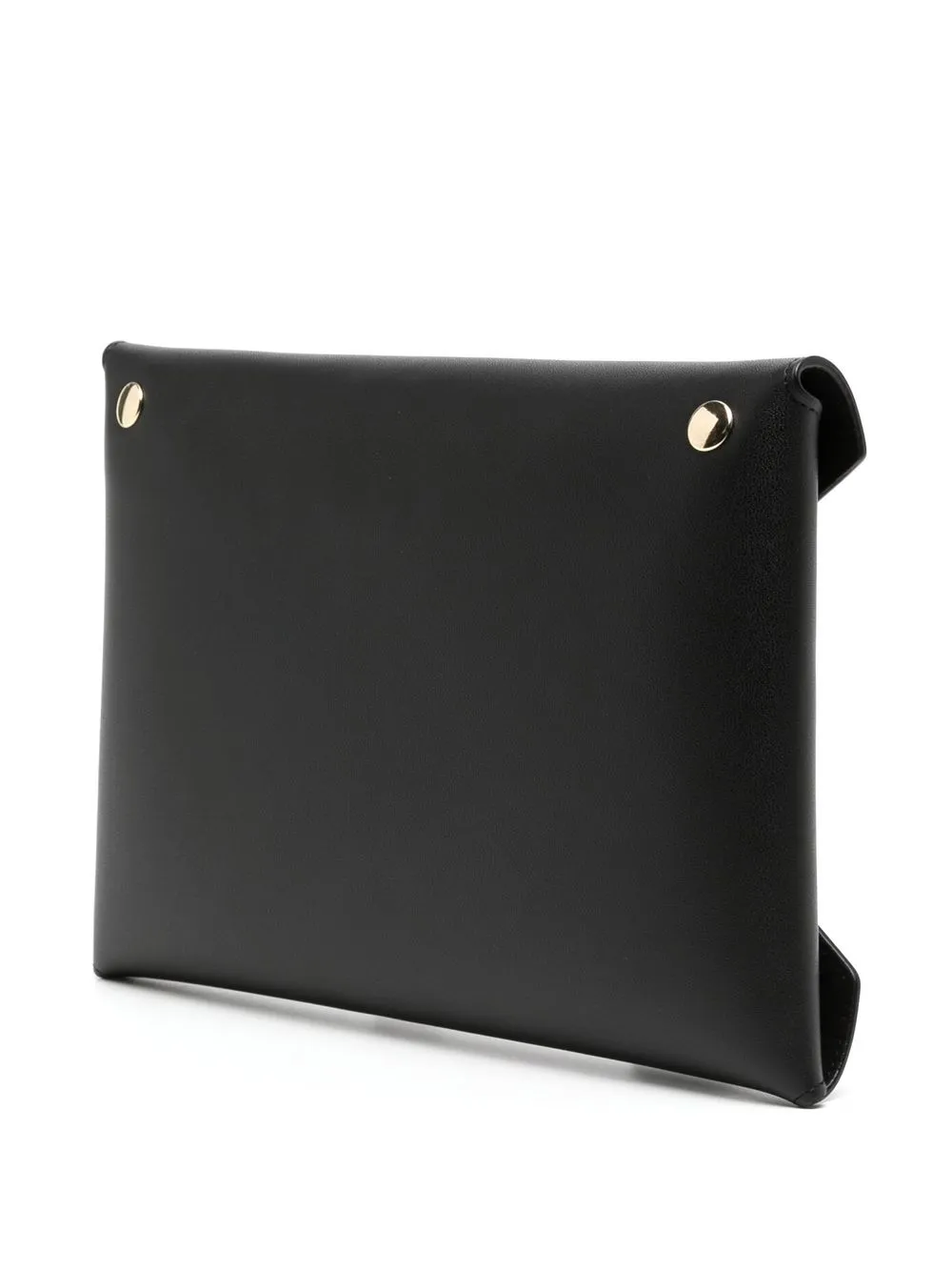 VIVIENNE WESTWOOD ORB-PLAQUE ENVELOPE CLUTCH BAG
