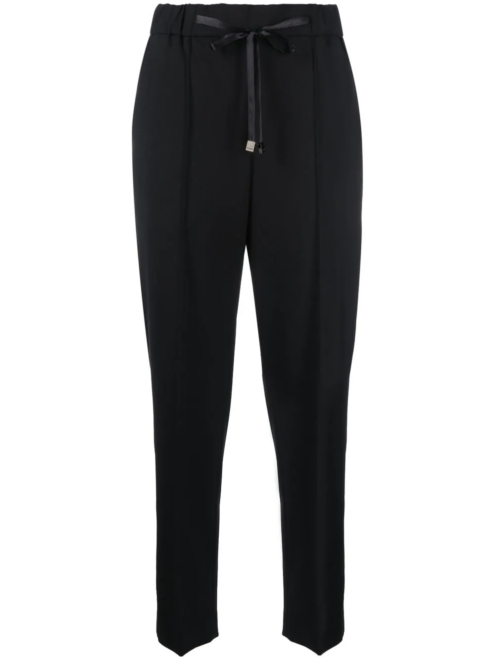 

Peserico pantalones tapered capri - Negro