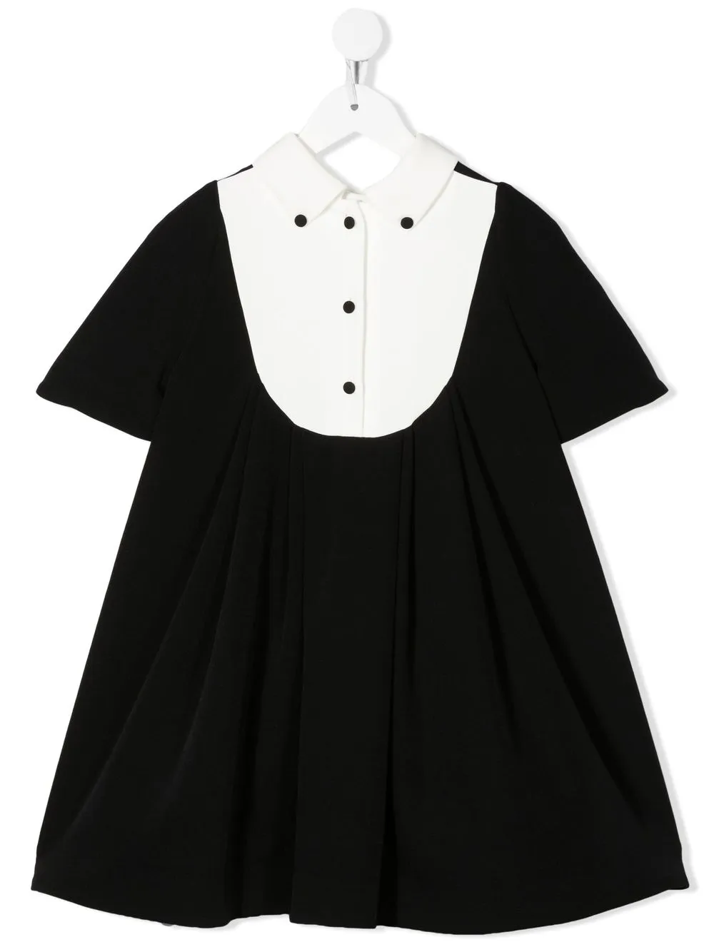 

Mi Mi Sol panelled empire-line dress - Black
