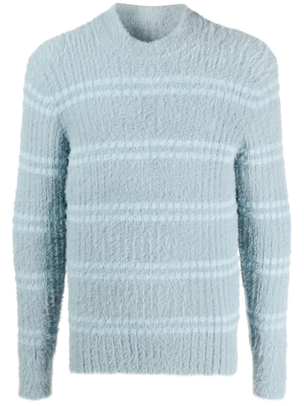 

Jacquemus tonal striped jumper - Blue