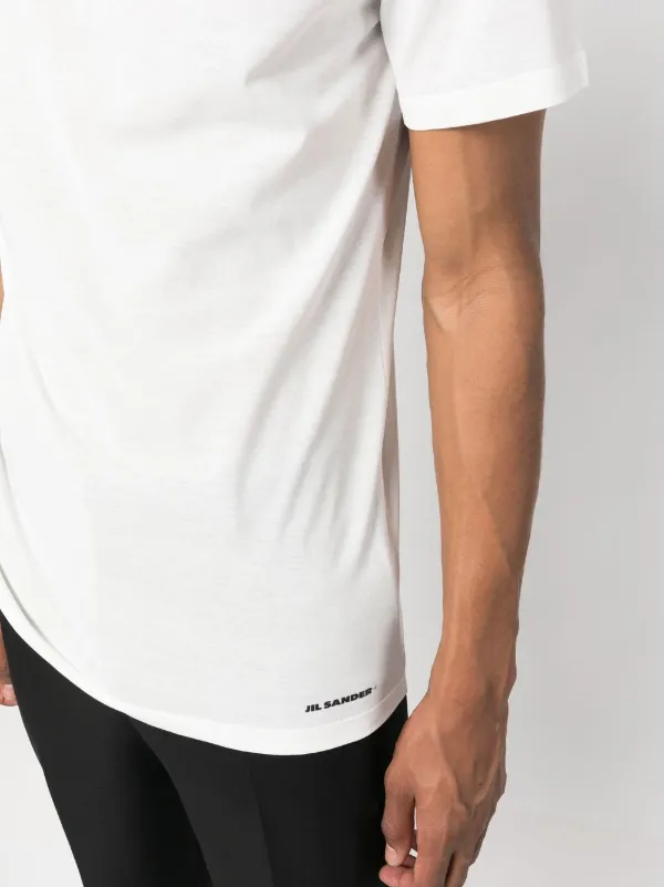 Jil Sander クルーネック Tシャツ | ホワイト | FARFETCH JP
