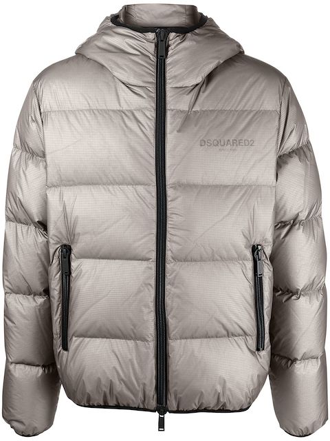 Dsquared2 logo-print padded jacket